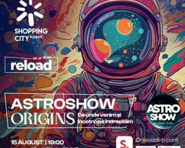 Shopping City Ploiești aduce AstroShow, o seară dedicată explorării Universului pentru întreaga familie Shopping City Ploiești aduce AstroShow, o seară dedicată explorării Universului pentru întreaga familie