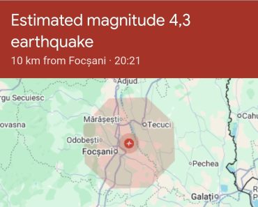 CUTREMUR de 4.3 grade, resimțit și la Ploiești. Seism de 4,3 în zona Focșani CUTREMUR de 4.3 grade, resimțit și la Ploiești. Seism de 4,3 în zona Focșani