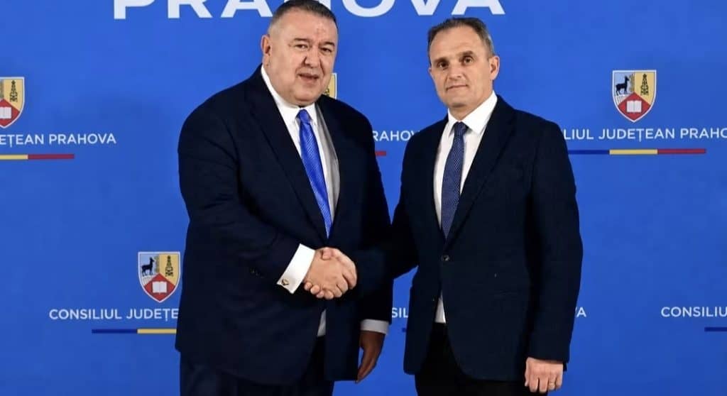 Virgil Nanu, întâlnire oficială cu Mihai Daraban, președintele Camerei de Comerț a României: discuții despre investiții și noi oportunități pentru Prahova