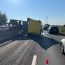 Trafic blocat pe DN1 spre Brasov. Un TIR s-a rasturnat