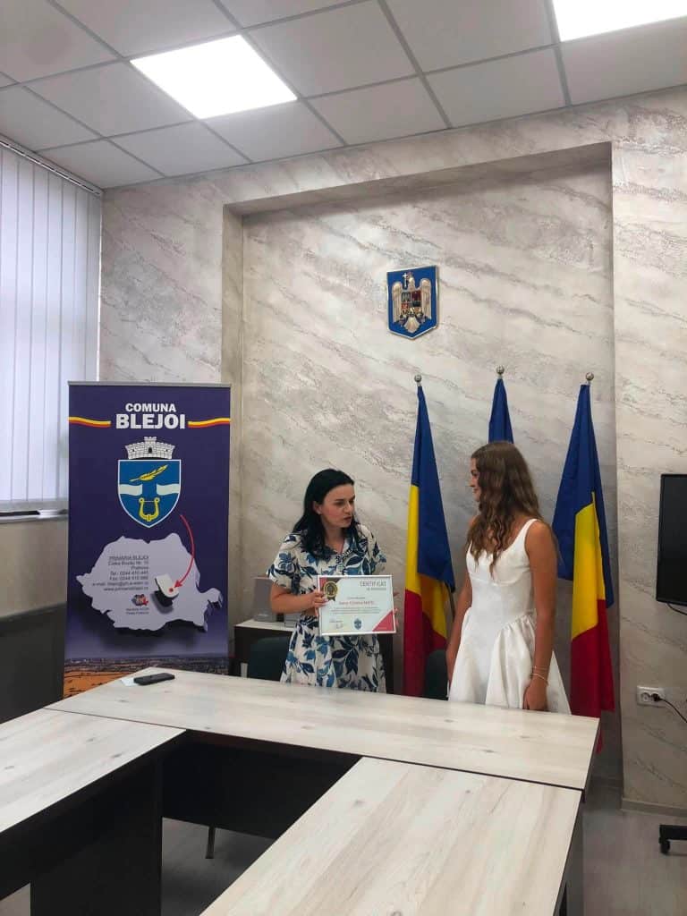 Primăria Blejoi: Adolescentă de nota 10 în Blejoi!