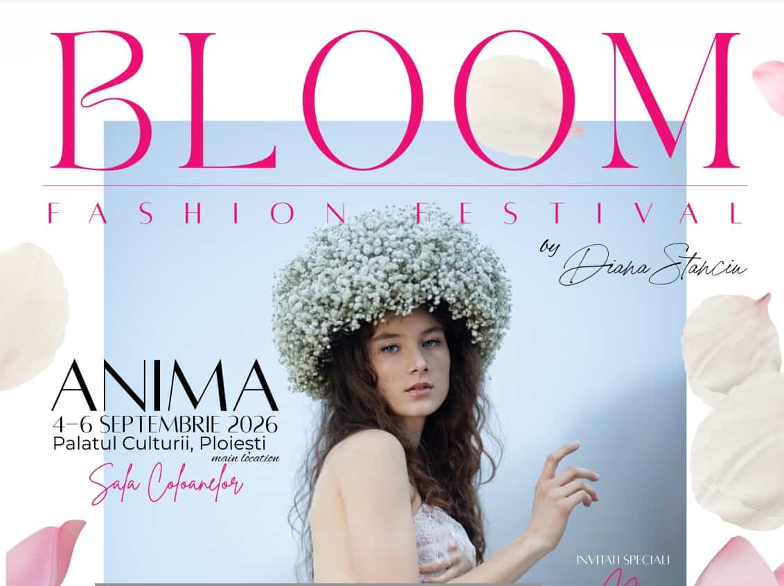 Gianina Corondan prezintă ediția a V-a BLOOM Fashion Festival – ANIMA Gianina Corondan prezintă ediția a V-a BLOOM Fashion Festival – ANIMA