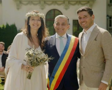 Ana-Maria Brânză s-a căsătorit la Sinaia. Primarul Vlad Oprea a oficiat ceremonia