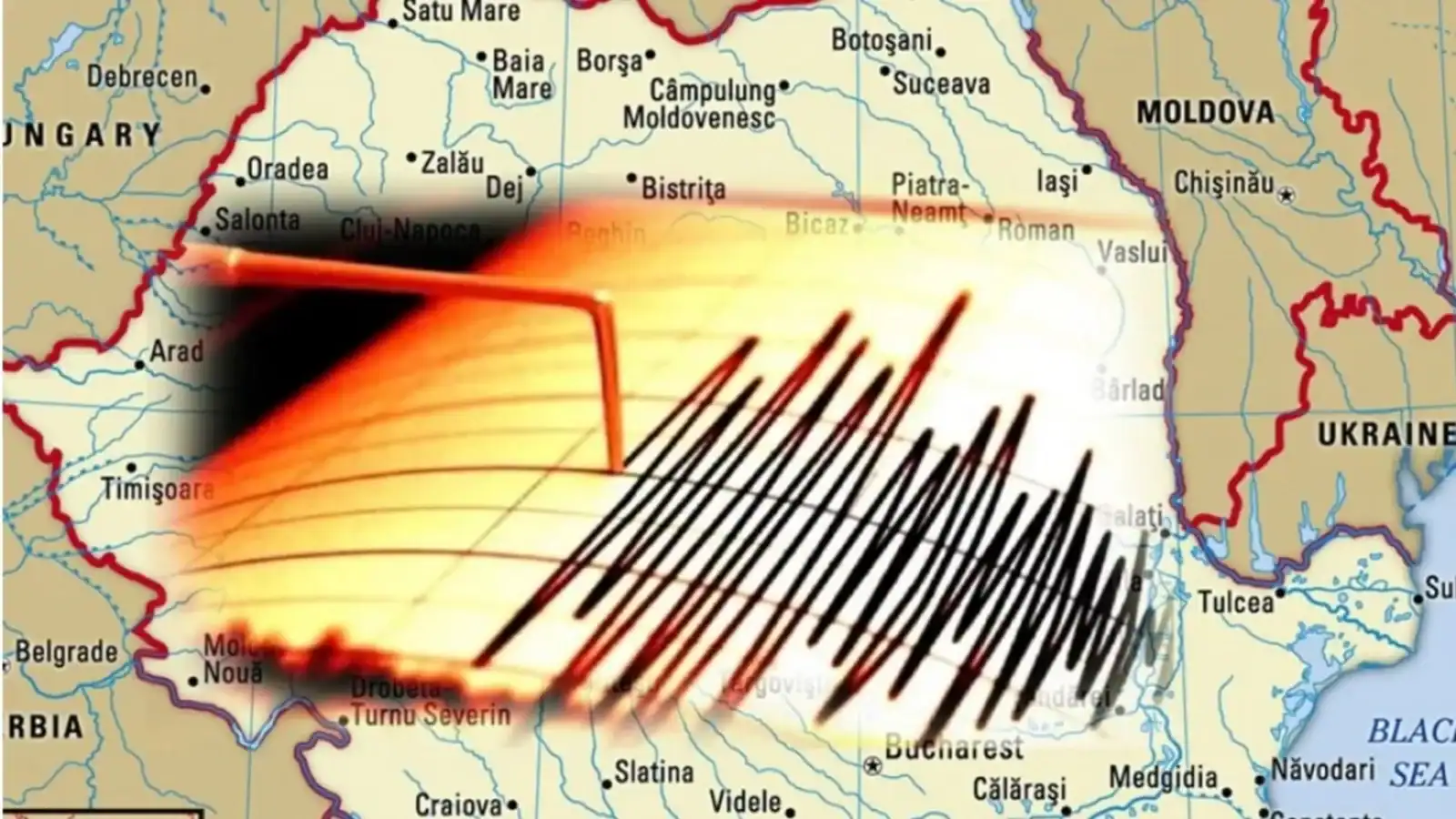 România, zguduită în această dimineață de un cutremur cu magnitudinea de 4,5 România, zguduită în această dimineață de un cutremur cu magnitudinea de 4,5