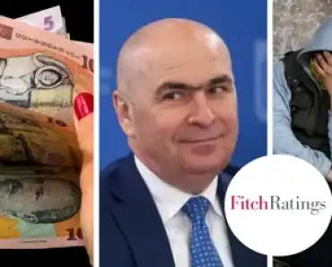 Am scăpat de “junk” doar pe hârtie. În realitate, suntem în “junk”. România se împrumută la cele mai mari dobânzi din UE. Albania, țară non-UE, se împrumută mai ieftin ca noi. Un fost premier și un analist titrat avertizează, după evaluarea Fitch: să nu deschidem încă șampania, urmează Moody’s Am scăpat de “junk” doar pe hârtie. În realitate, suntem în “junk”. România se împrumută la cele mai mari dobânzi din UE. Albania, țară non-UE, se împrumută mai ieftin ca noi. Un fost premier și un analist titrat avertizează, după evaluarea Fitch: să nu deschidem încă șampania, urmează Moody’s
