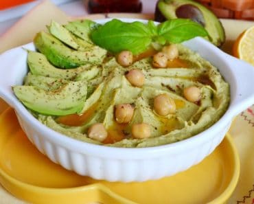 Humus cu avocado Humus cu avocado