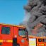 UPDATE VIDEO: Imagini de la incendiul din Băcoi. Arde un depozit de deșeuri din mase plastice
