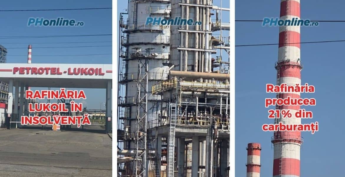 REPORTAJ VIDEO/Rafinăria Lukoil, în insolvență. 21% din carburantul național era produs la Ploiești