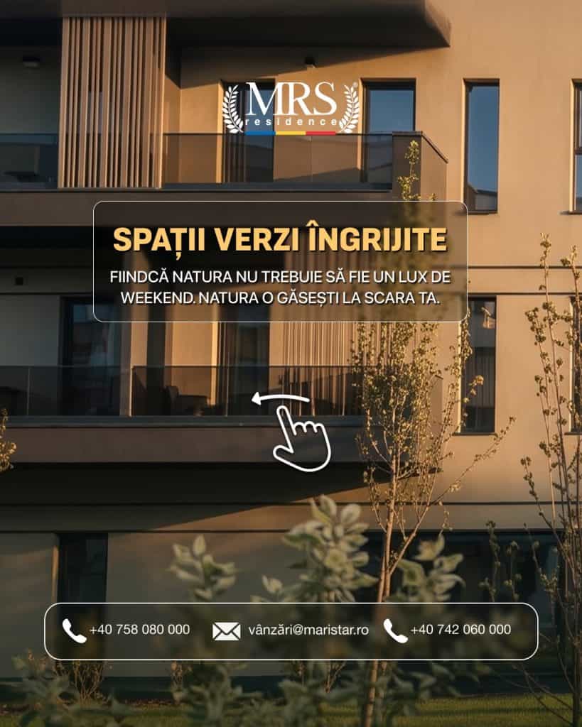 MRS Residence: Natura nu ar trebui să fie doar un plan de weekend