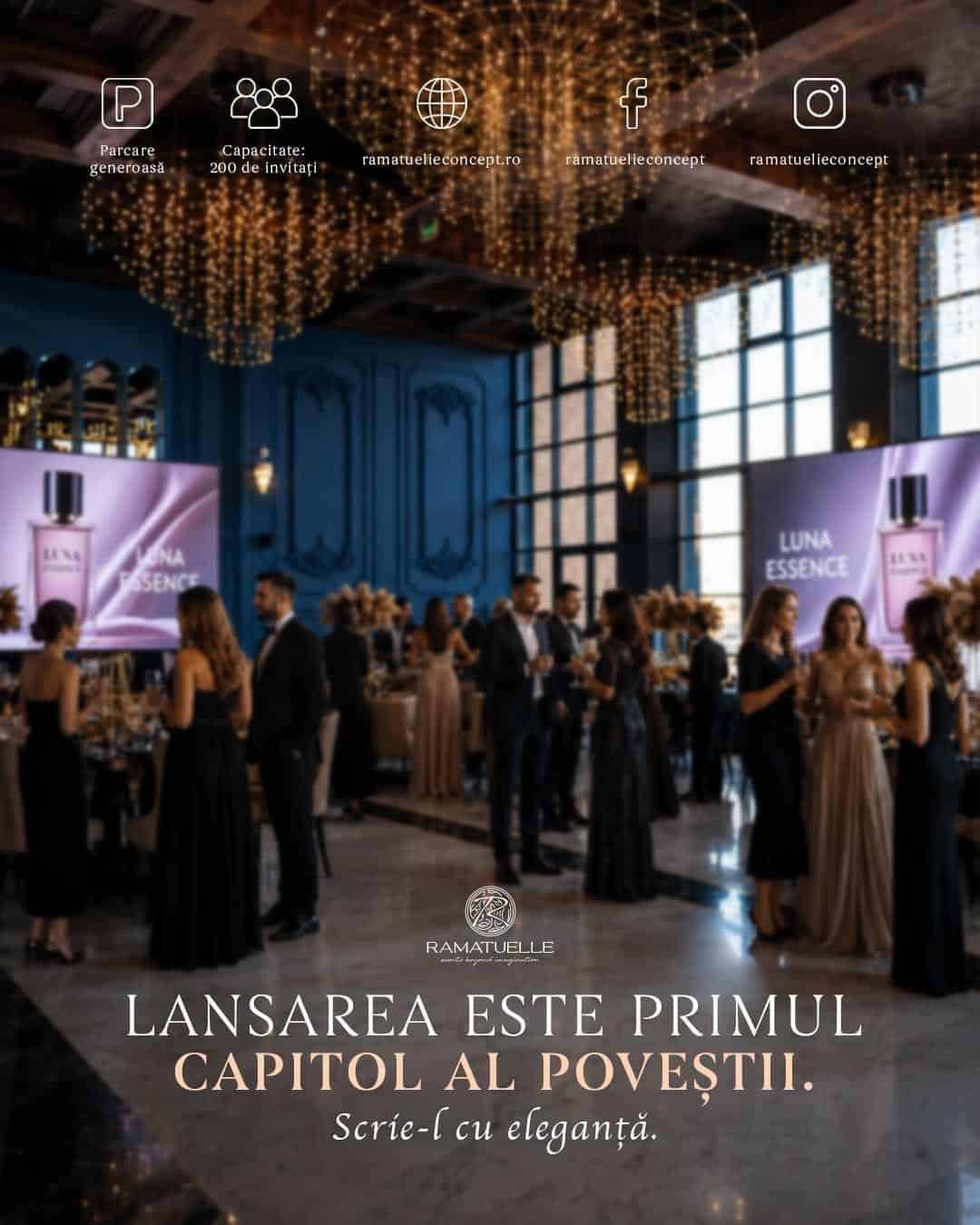 Ramatuelle Concept: O lansare memorabilă începe într-un spațiu care pune produsul în valoare și transformă fiecare detaliu într-o experiență Ramatuelle Concept: O lansare memorabilă începe într-un spațiu care pune produsul în valoare și transformă fiecare detaliu într-o experiență