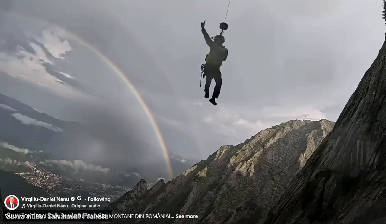 Virgil Nanu, după misiunea de pe peretele Văii Albe: Salvamont Prahova, în vârful salvării montane din România Virgil Nanu, după misiunea de pe peretele Văii Albe: Salvamont Prahova, în vârful salvării montane din România