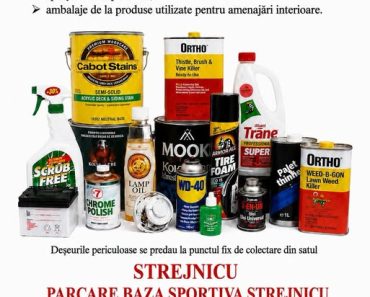 Primăria Târgșoru Vechi: Campanie gratuită de colectare a deșeurilor periculoase Primăria Târgșoru Vechi: Campanie gratuită de colectare a deșeurilor periculoase