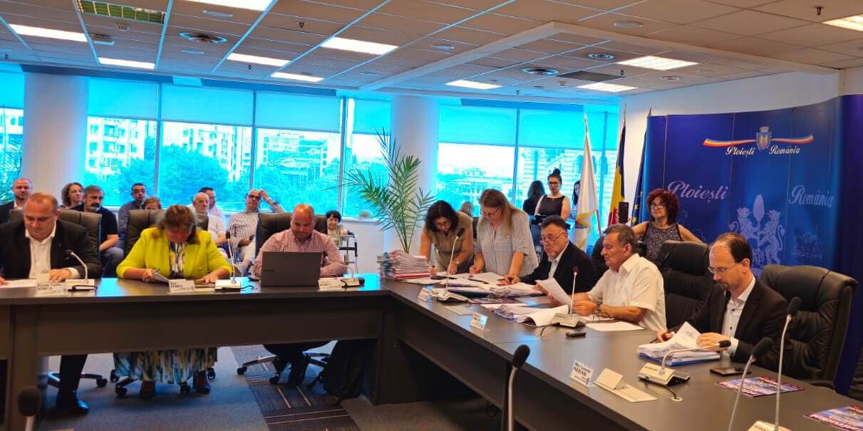 ZI DE FOC LA CONSILIUL LOCAL PLOIEȘTI: Zeci de proiecte pe masă și suplimentări de ultimă oră ale ordinii de zi