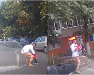 Imagini care îți taie respirația! Un copil de nici 2 ani, singur în mijlocul traficului din București. Un motociclist a intervenit Imagini care îți taie respirația! Un copil de nici 2 ani, singur în mijlocul traficului din București. Un motociclist a intervenit