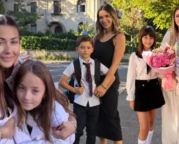 A sunat clopoțelul și pentru copiii vedetelor! Alex Ciucu și Alina Sorescu s-au revăzut în prima zi de școală: „Emoții care rămân o viață!”