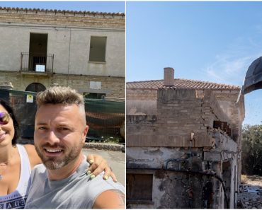A început demolarea casei lui Tavi Clonda și a Gabrielei Cristea din Italia. „Vă las câteva imagini”