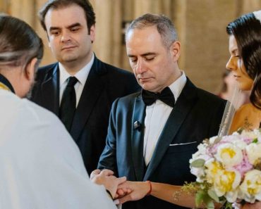Alexandru Nazare a publicat o fotografie de la cununia religioasă cu Maria Mihali. Mesajul ministrului de Finanțe