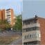 Scene deocheate pe acoperișul unui bloc din Oradea. Totul s-a întâmplat lângă un parc plin de copii