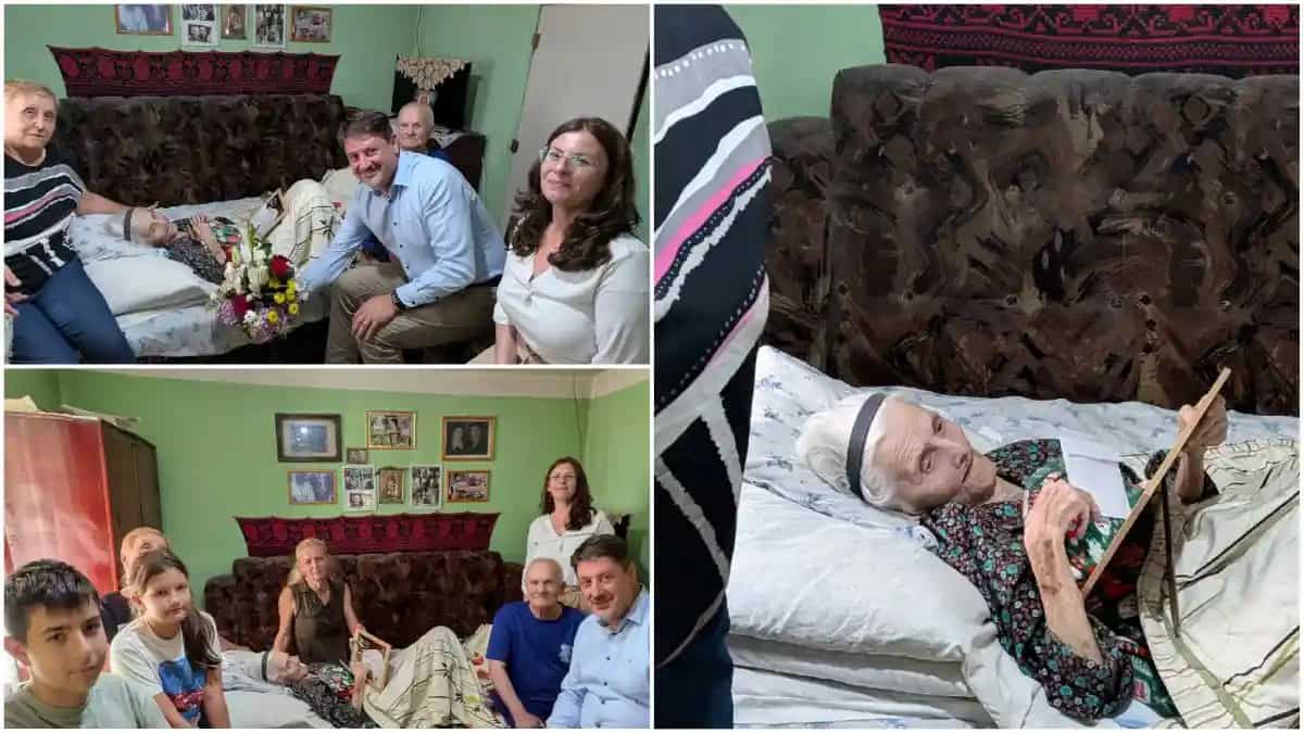 A murit cea mai vârstnică româncă. Noja Paladia avea 111 ani și a prins două războaie mondiale