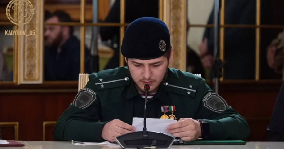 Imagini hilare cu fiul dictatorului Kadîrov. Moștenitorul Ceceniei nu a putut citi corect niciun cuvânt într-o propoziție
