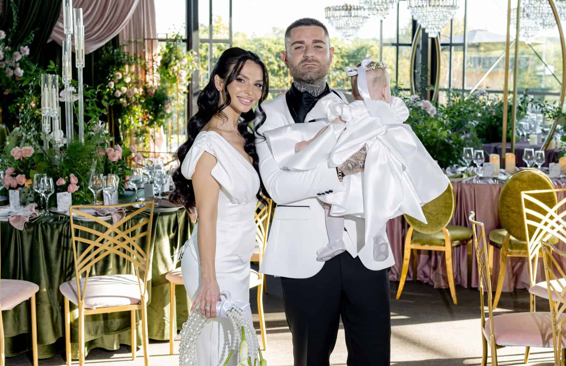 Nuntă și botez în aceeași zi pentru Francisca și TJ Miles! Cum au petrecut cei doi la marele eveniment. Jador a făcut show