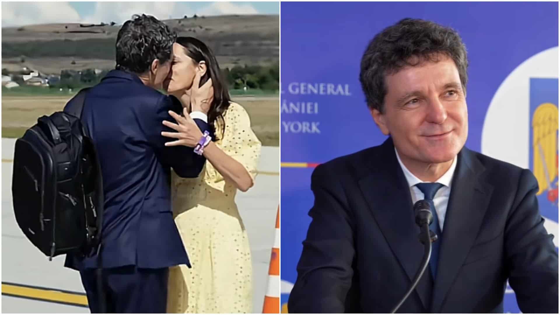 Ipostaze tandre cu Nicușor Dan și Mirabela Grădinaru, pe aeroport. Momentul, postat pe TikTok, în timpul vizitei în SUA Ipostaze tandre cu Nicușor Dan și Mirabela Grădinaru, pe aeroport. Momentul, postat pe TikTok, în timpul vizitei în SUA