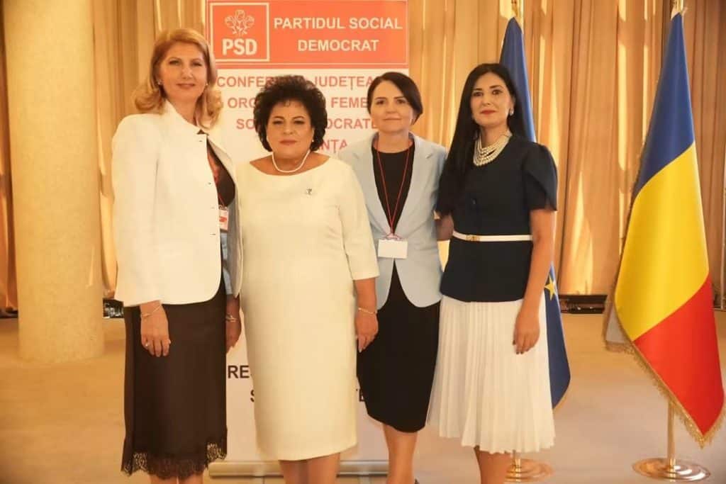 Dr. Beatrice Gâjman, președinta femeilor PSD din Prahova, prezentă la alegerile OFSD Constanța