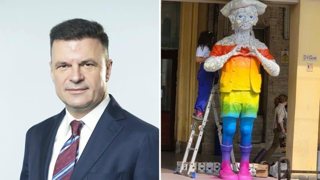 Apel la credință și valori creștine în scandalul «Domnul Goe»: Deputatul PNL Mircea Roșca cere restaurarea imediată a monumentului și acuză confiscarea simbolurilor Ploieștiului!