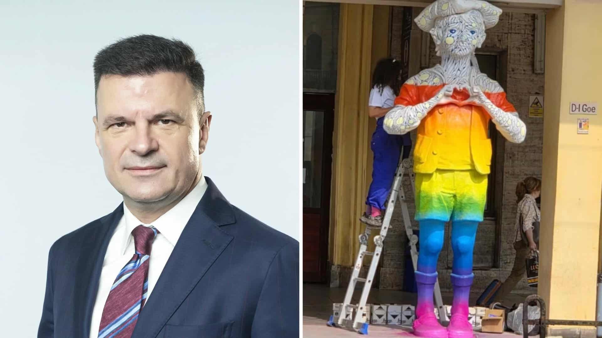 Apel la credință și valori creștine în scandalul «Domnul Goe»: Deputatul PNL Mircea Roșca cere restaurarea imediată a monumentului și acuză confiscarea simbolurilor Ploieștiului! Apel la credință și valori creștine în scandalul «Domnul Goe»: Deputatul PNL Mircea Roșca cere restaurarea imediată a monumentului și acuză confiscarea simbolurilor Ploieștiului!