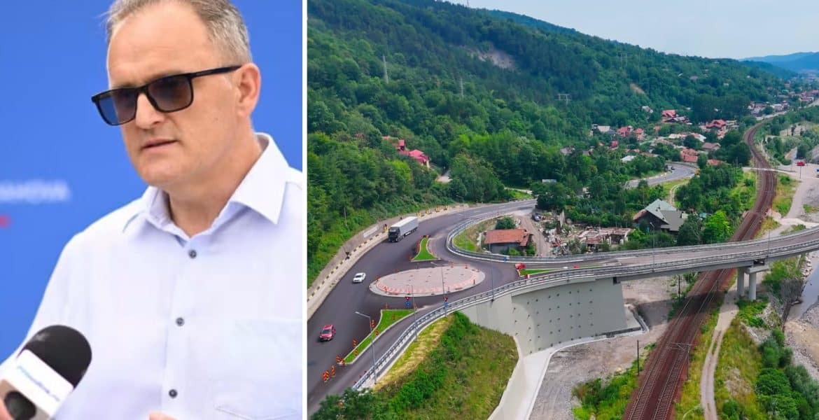VIDEO E gata o cea mai așteptată șosea de pe Valea Prahovei. Virgil NANU anunță că Centura Comarnic se deschide circulației săptămâna viitoare