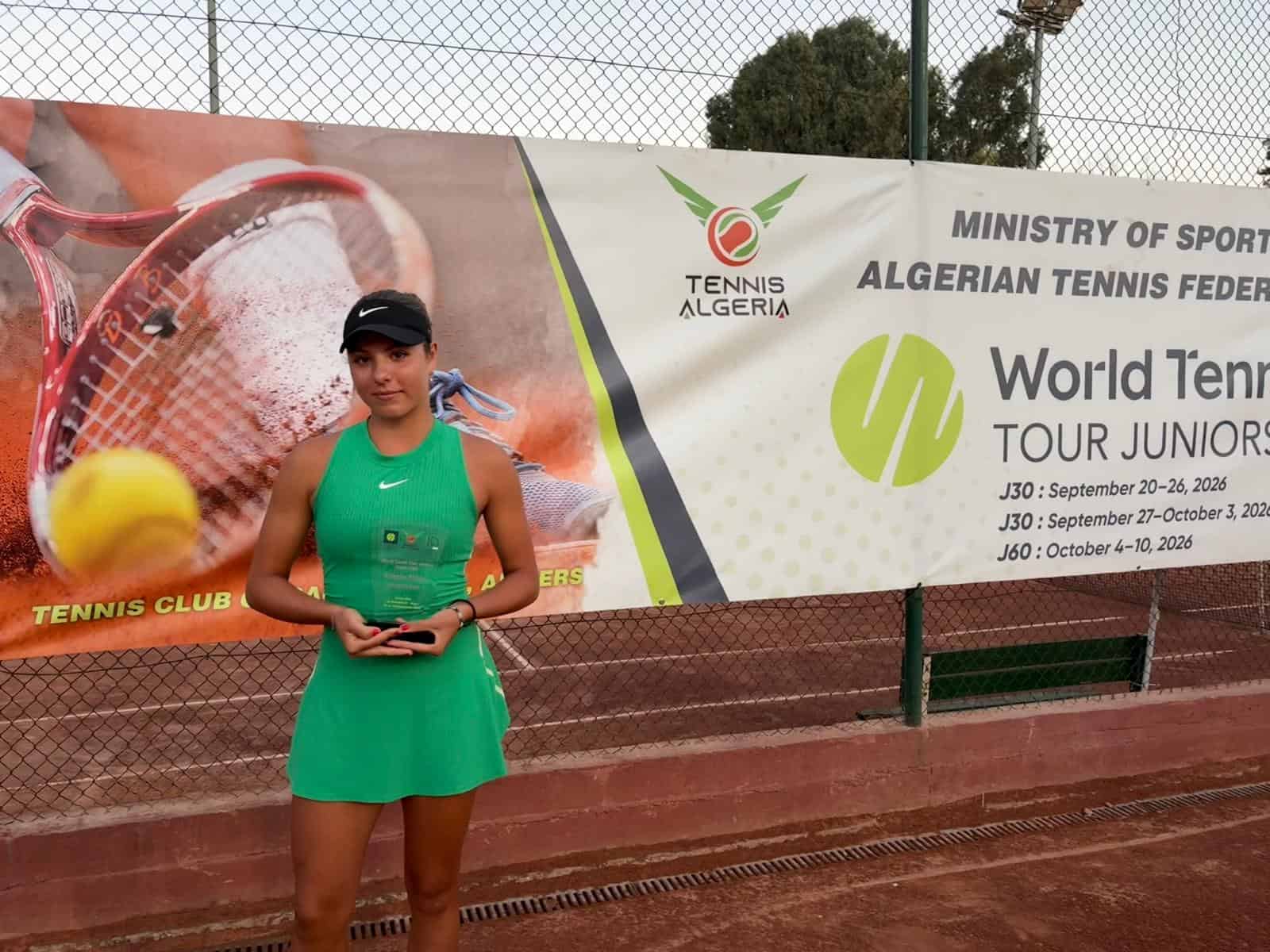 Performanță remarcabilă pentru tenisul prahovean: Gabriela Iordăchescu a triumfat la turneul ITF J30 din Alger