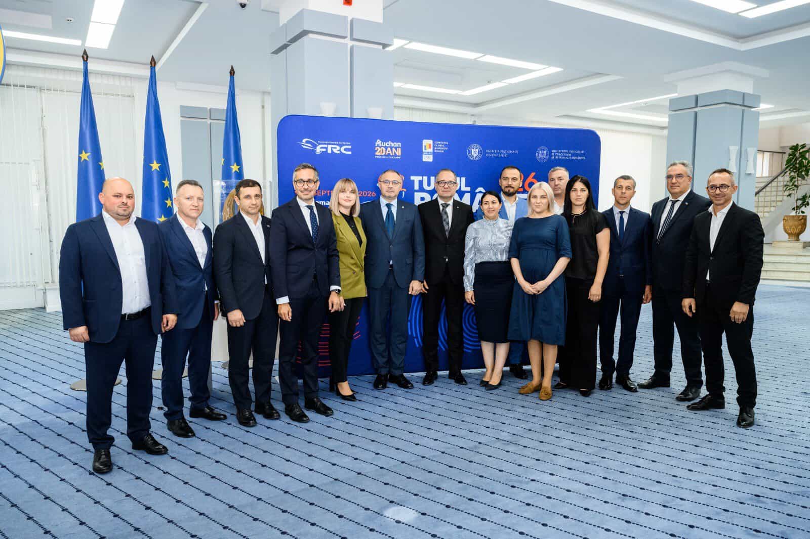 Premieră: Turul României 2026, start istoric la Chișinău. 21 de echipe din 14 țări participă în cel mai important eveniment ciclist al țării Premieră: Turul României 2026, start istoric la Chișinău. 21 de echipe din 14 țări participă în cel mai important eveniment ciclist al țării