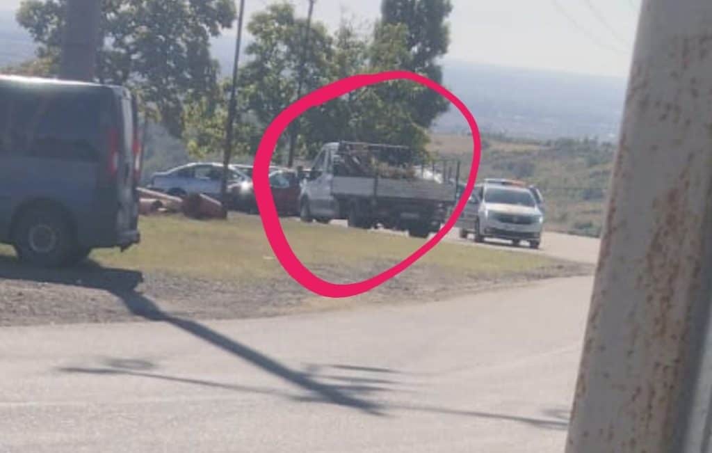 SCANDAL LA BOLDEȘTI-SCĂIENI: Camionetă a primăriei, prinsă de poliție în timp ce transporta un porc mort pentru a fi îngropat ilegal