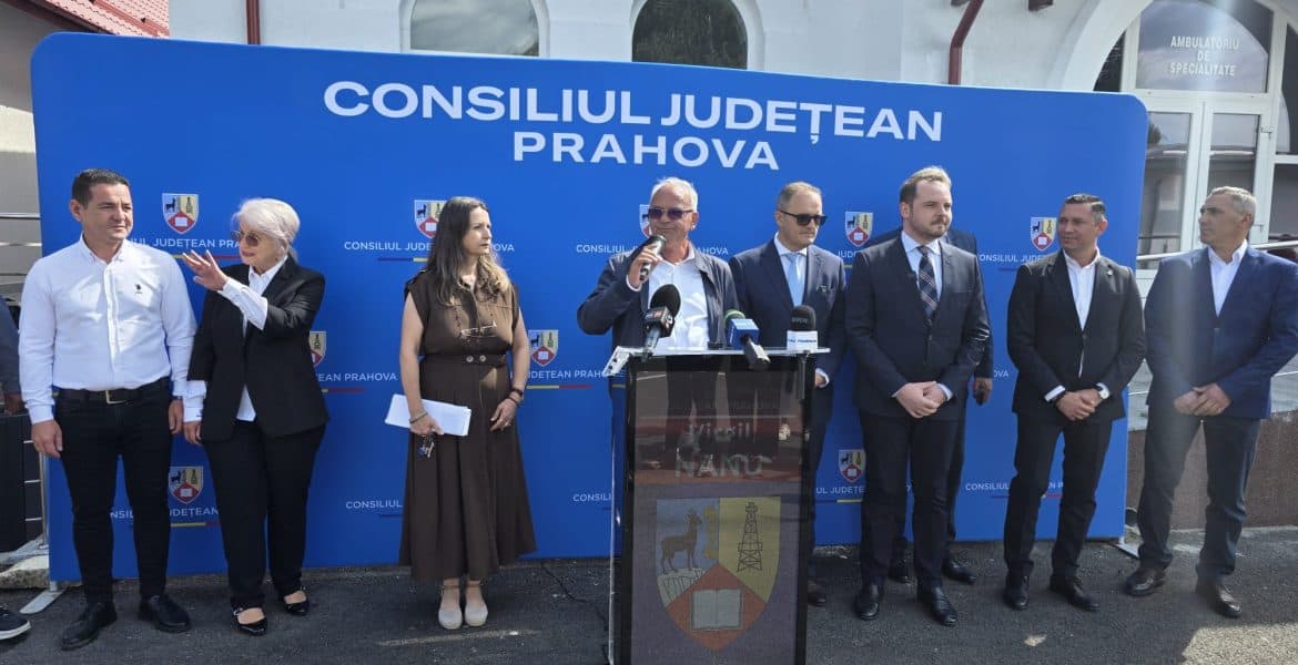 VIDEO: Virgil Nanu și Alexandru Rogobete, la inaugurarea ambulatoriului spitalului din Vălenii de Munte