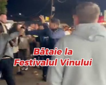 VIDEO: Bătaie la Festivalul Vinului – Valea Călugărească. Au intervenit jandarmii VIDEO: Bătaie la Festivalul Vinului – Valea Călugărească. Au intervenit jandarmii
