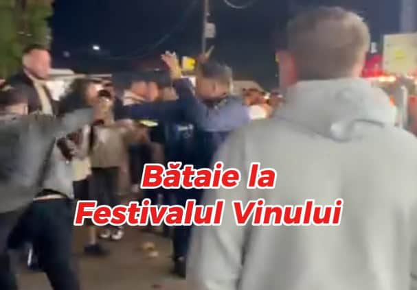 VIDEO: Bătaie la Festivalul Vinului – Valea Călugărească. Au intervenit jandarmii VIDEO: Bătaie la Festivalul Vinului – Valea Călugărească. Au intervenit jandarmii