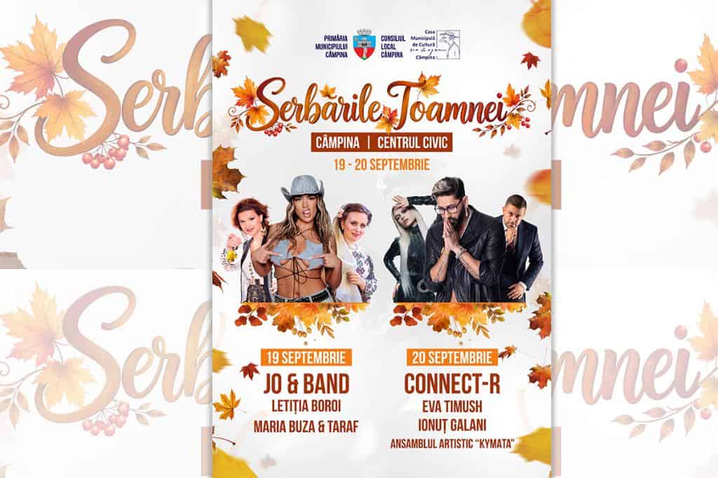 „Serbările Toamnei” revin la Câmpina în zilele de 19 și 20 septembrie „Serbările Toamnei” revin la Câmpina în zilele de 19 și 20 septembrie