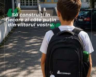 Erbașu Construcții: Succes tuturor elevilor în noul an școlar!