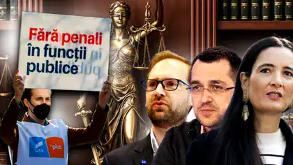 De la „Fără penali în funcții publice” au ajuns la „nicio funcție publică fără penali.” Cum s-a transformat USR din partidul celor care apără Justiția și se luptă cu corupția în partidul celor care se luptă cu Justiția De la „Fără penali în funcții publice” au ajuns la „nicio funcție publică fără penali.” Cum s-a transformat USR din partidul celor care apără Justiția și se luptă cu corupția în partidul celor care se luptă cu Justiția