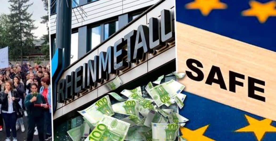 România salvează industria de armament a Germaniei, cu prețul distrugerii uzinelor Romarm. În timp ce Rheinmetall angajează zeci de mii de oameni cu banii SAFE, românii ies în stradă pentru că nu și-au primit salariile