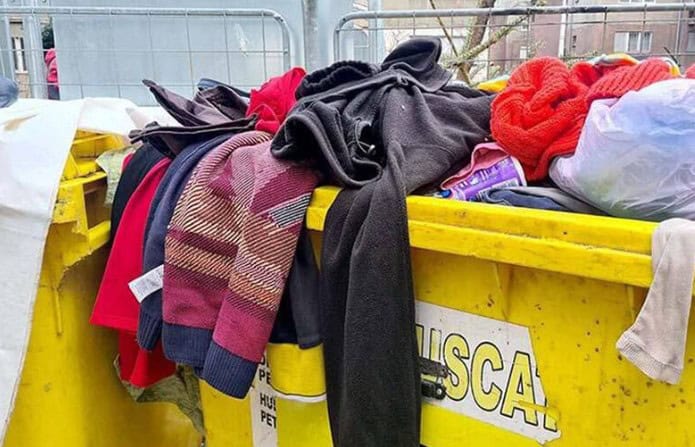 Anunț pentru colectarea deșeurilor textile la Gornet