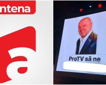 Moment stânjenitor la petrecerea Antena 1! Mesaj vulgar la adresa Pro TV, proiectat în fața a sute de invitați. Ce spune PR-ul Moment stânjenitor la petrecerea Antena 1! Mesaj vulgar la adresa Pro TV, proiectat în fața a sute de invitați. Ce spune PR-ul