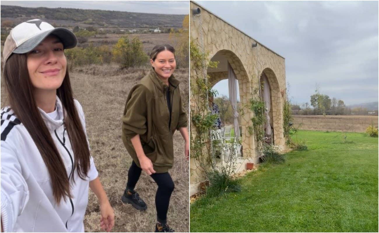 Laura Cosoi și-a luat familia și a plecat la casa Adelei Popescu! Ce au făcut vedetele la Șușani