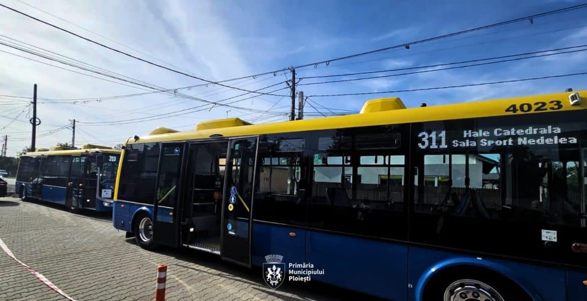 Din 12 octombrie, autobuzele electrice TCE ajung la Ariceștii Rahtivani. Două trasee noi leagă Ploieștiul de localitățile din jur