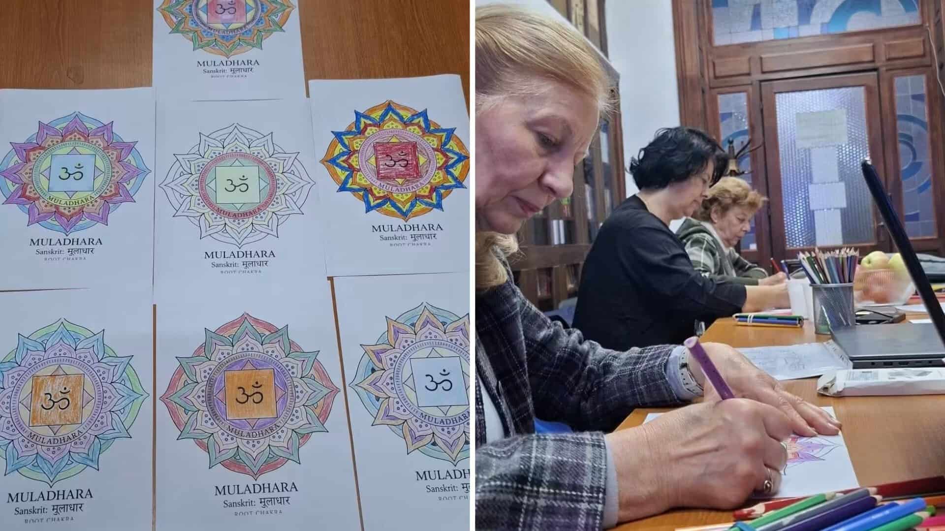 Biblioteca „N.Iorga” organizează sesiuni de terapie prin culoare, în fiecare joi Biblioteca „N.Iorga” organizează sesiuni de terapie prin culoare, în fiecare joi