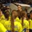 Bebe și fetițele au făcut-o fericită pe Zamfirescu la debut
