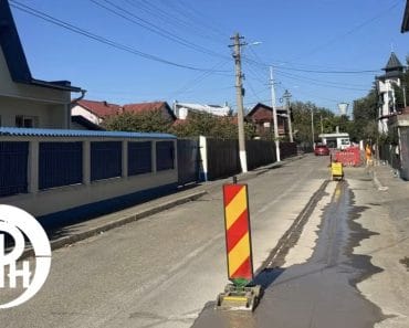 Hidro Prahova anunță un nou front de lucru pe strada George Coșbuc din Câmpina. Lucrările la rețelele de apă și canalizare continuă