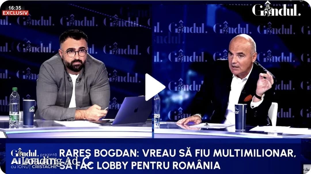 Rareș Bogdan dezvăluie care e marele lui vis: Vreau să fiu miliardar/Să am și mai multe milioane