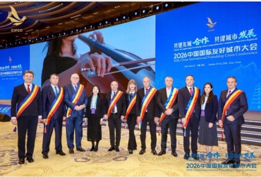 Vasilică Diaconu, președintele ACoR Prahova, la Conferința Internațională a Orașelor Prietene din China 2026