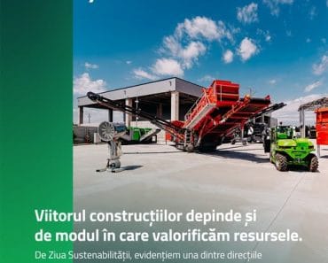 Construcții Erbașu pune accent pe reciclarea materialelor din construcții și demolări